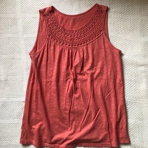 Ann Taylor LOFT Dressy Tank Top Size Small